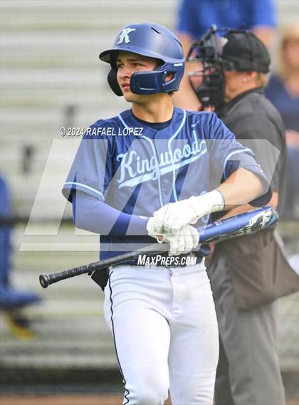 Thumbnail 2 in Kingwood vs. Pasadena Memorial (UIL Baseball 6A Region 3 Bi-District) photogallery.