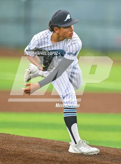 Thumbnail 3 in Kingwood vs. Pasadena Memorial (UIL Baseball 6A Region 3 Bi-District) photogallery.