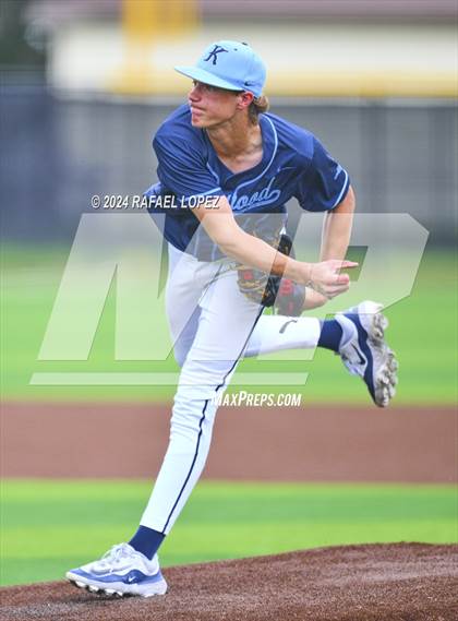 Thumbnail 3 in Kingwood vs. Pasadena Memorial (UIL Baseball 6A Region 3 Bi-District) photogallery.