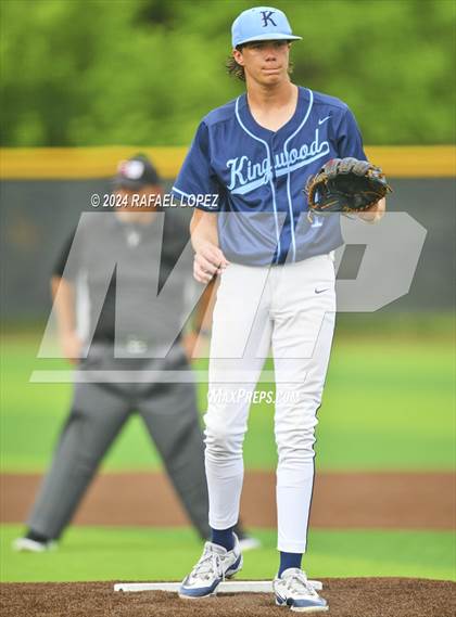Thumbnail 3 in Kingwood vs. Pasadena Memorial (UIL Baseball 6A Region 3 Bi-District) photogallery.