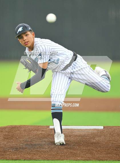 Thumbnail 1 in Kingwood vs. Pasadena Memorial (UIL Baseball 6A Region 3 Bi-District) photogallery.