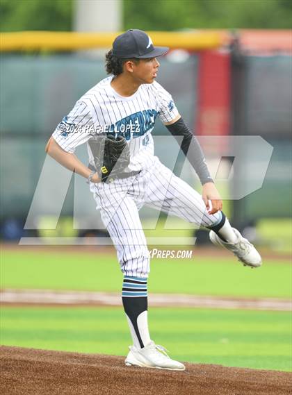 Thumbnail 2 in Kingwood vs. Pasadena Memorial (UIL Baseball 6A Region 3 Bi-District) photogallery.