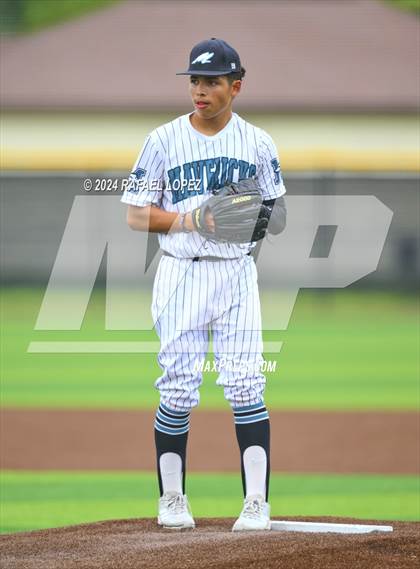 Thumbnail 3 in Kingwood vs. Pasadena Memorial (UIL Baseball 6A Region 3 Bi-District) photogallery.