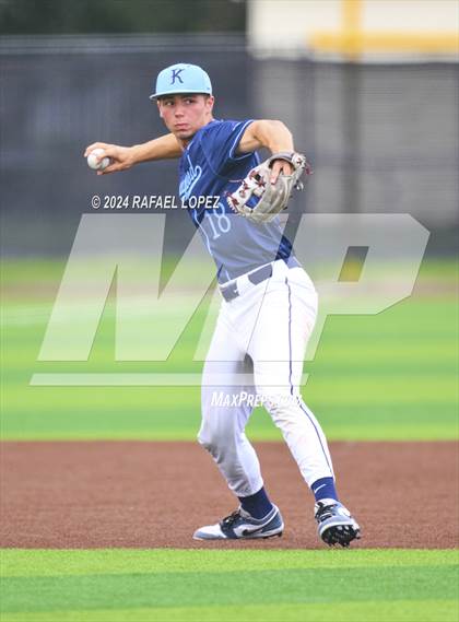 Thumbnail 3 in Kingwood vs. Pasadena Memorial (UIL Baseball 6A Region 3 Bi-District) photogallery.
