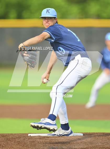 Thumbnail 3 in Kingwood vs. Pasadena Memorial (UIL Baseball 6A Region 3 Bi-District) photogallery.