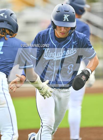 Thumbnail 2 in Kingwood vs. Pasadena Memorial (UIL Baseball 6A Region 3 Bi-District) photogallery.