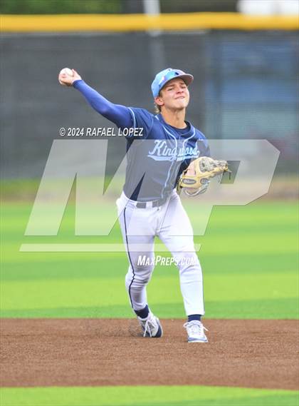 Thumbnail 3 in Kingwood vs. Pasadena Memorial (UIL Baseball 6A Region 3 Bi-District) photogallery.