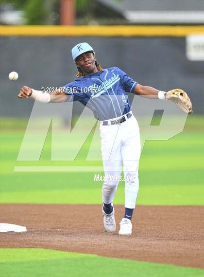 Thumbnail 1 in Kingwood vs. Pasadena Memorial (UIL Baseball 6A Region 3 Bi-District) photogallery.
