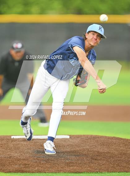 Thumbnail 3 in Kingwood vs. Pasadena Memorial (UIL Baseball 6A Region 3 Bi-District) photogallery.