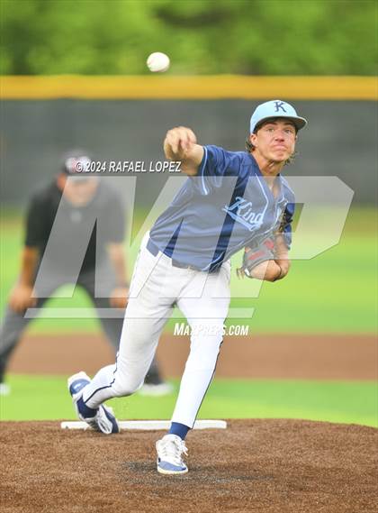 Thumbnail 2 in Kingwood vs. Pasadena Memorial (UIL Baseball 6A Region 3 Bi-District) photogallery.