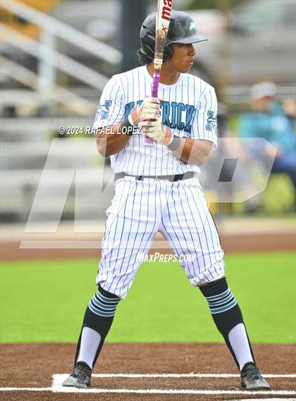 Thumbnail 2 in Kingwood vs. Pasadena Memorial (UIL Baseball 6A Region 3 Bi-District) photogallery.