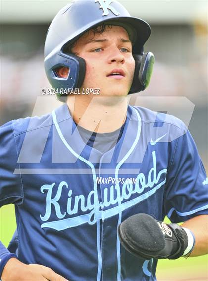 Thumbnail 1 in Kingwood vs. Pasadena Memorial (UIL Baseball 6A Region 3 Bi-District) photogallery.
