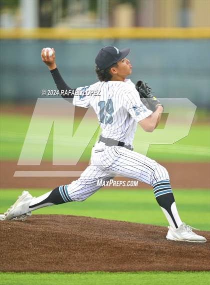 Thumbnail 3 in Kingwood vs. Pasadena Memorial (UIL Baseball 6A Region 3 Bi-District) photogallery.