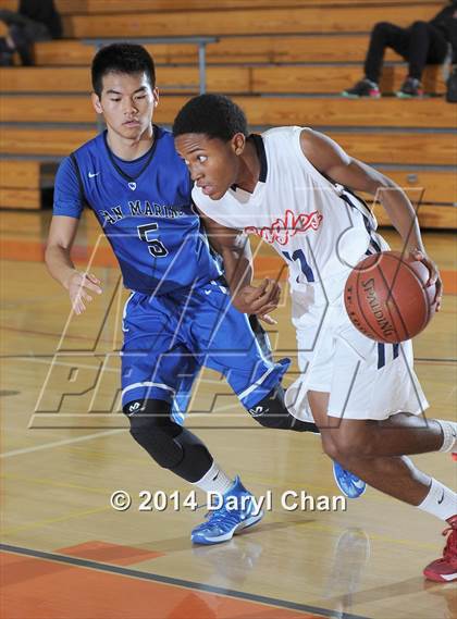 Thumbnail 2 in San Marino vs. Marshall (Poly Tournament) photogallery.