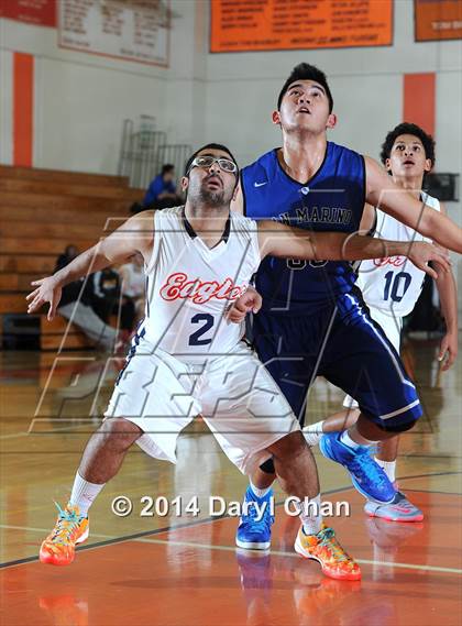 Thumbnail 1 in San Marino vs. Marshall (Poly Tournament) photogallery.