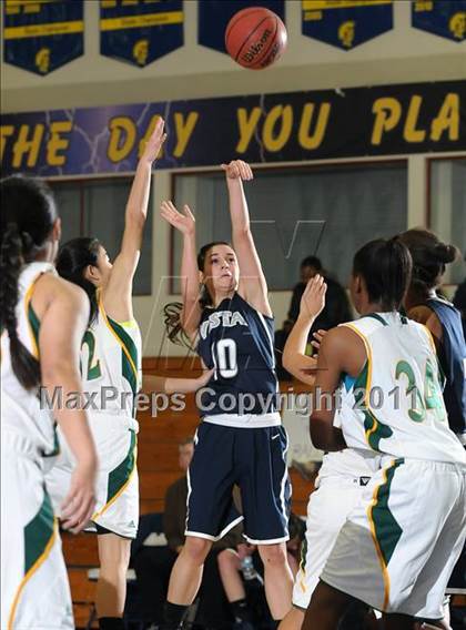 Thumbnail 3 in Vista del Lago vs. Kennedy (Trojan Toss-Up) photogallery.