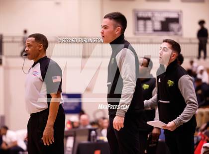 Thumbnail 3 in Calvary Christian Academy vs. Prolific Prep of Napa Christian (Holiday Hoopsgiving) photogallery.