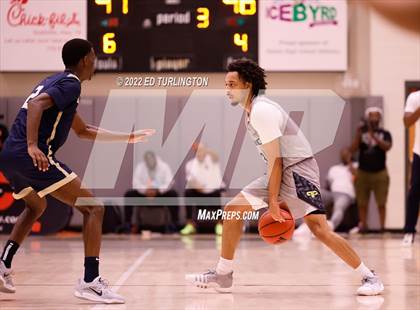 Thumbnail 3 in Calvary Christian Academy vs. Prolific Prep of Napa Christian (Holiday Hoopsgiving) photogallery.