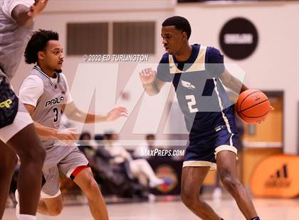 Thumbnail 3 in Calvary Christian Academy vs. Prolific Prep of Napa Christian (Holiday Hoopsgiving) photogallery.