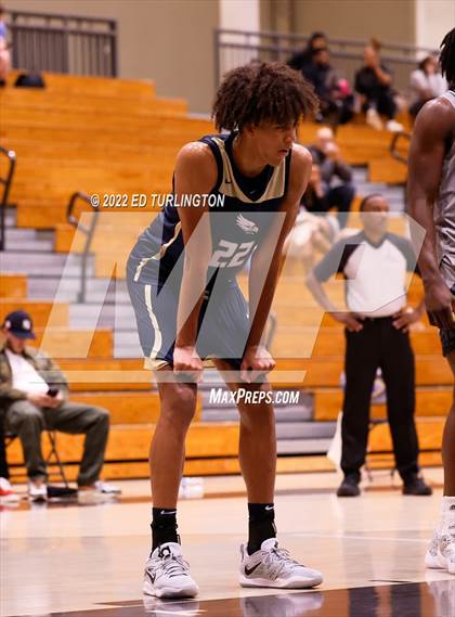 Thumbnail 3 in Calvary Christian Academy vs. Prolific Prep of Napa Christian (Holiday Hoopsgiving) photogallery.