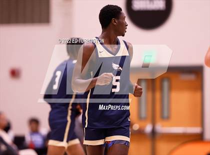 Thumbnail 2 in Calvary Christian Academy vs. Prolific Prep of Napa Christian (Holiday Hoopsgiving) photogallery.