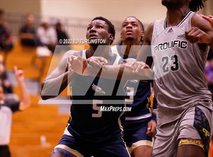 Thumbnail 1 in Calvary Christian Academy vs. Prolific Prep of Napa Christian (Holiday Hoopsgiving) photogallery.