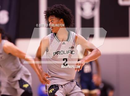 Thumbnail 1 in Calvary Christian Academy vs. Prolific Prep of Napa Christian (Holiday Hoopsgiving) photogallery.