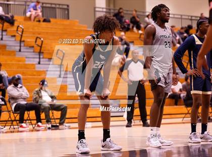 Thumbnail 2 in Calvary Christian Academy vs. Prolific Prep of Napa Christian (Holiday Hoopsgiving) photogallery.