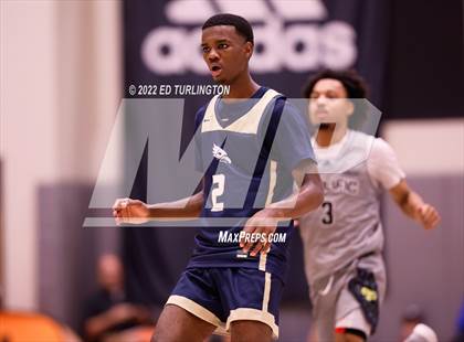Thumbnail 2 in Calvary Christian Academy vs. Prolific Prep of Napa Christian (Holiday Hoopsgiving) photogallery.