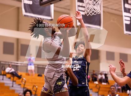 Thumbnail 1 in Calvary Christian Academy vs. Prolific Prep of Napa Christian (Holiday Hoopsgiving) photogallery.