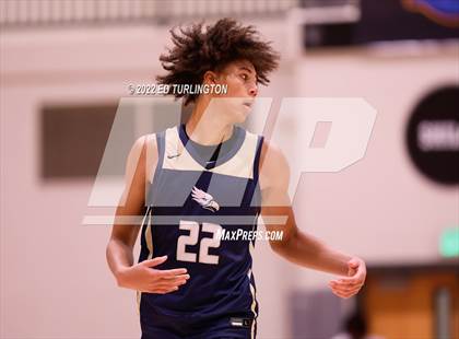 Thumbnail 3 in Calvary Christian Academy vs. Prolific Prep of Napa Christian (Holiday Hoopsgiving) photogallery.
