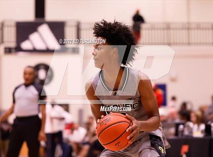 Thumbnail 2 in Calvary Christian Academy vs. Prolific Prep of Napa Christian (Holiday Hoopsgiving) photogallery.
