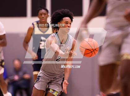 Thumbnail 2 in Calvary Christian Academy vs. Prolific Prep of Napa Christian (Holiday Hoopsgiving) photogallery.