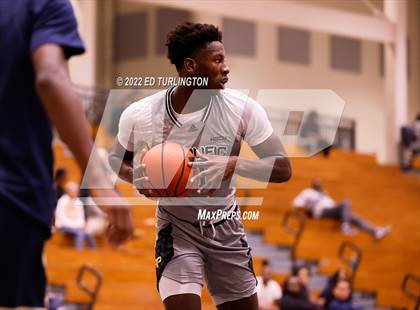 Thumbnail 1 in Calvary Christian Academy vs. Prolific Prep of Napa Christian (Holiday Hoopsgiving) photogallery.