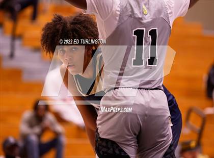 Thumbnail 2 in Calvary Christian Academy vs. Prolific Prep of Napa Christian (Holiday Hoopsgiving) photogallery.