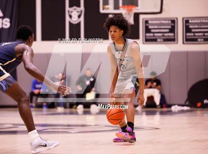 Thumbnail 1 in Calvary Christian Academy vs. Prolific Prep of Napa Christian (Holiday Hoopsgiving) photogallery.