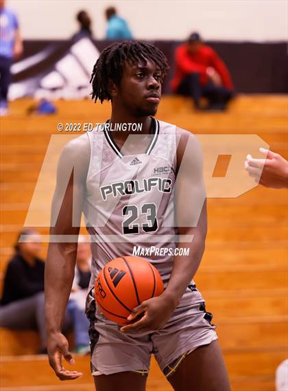 Thumbnail 2 in Calvary Christian Academy vs. Prolific Prep of Napa Christian (Holiday Hoopsgiving) photogallery.