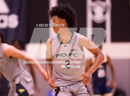 Thumbnail 2 in Calvary Christian Academy vs. Prolific Prep of Napa Christian (Holiday Hoopsgiving) photogallery.