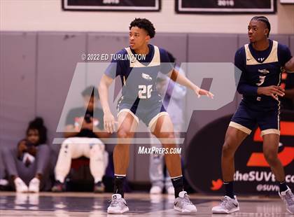 Thumbnail 3 in Calvary Christian Academy vs. Prolific Prep of Napa Christian (Holiday Hoopsgiving) photogallery.