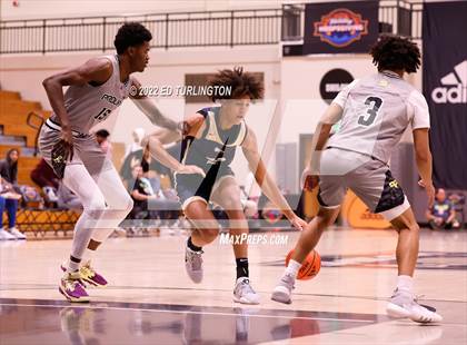 Thumbnail 1 in Calvary Christian Academy vs. Prolific Prep of Napa Christian (Holiday Hoopsgiving) photogallery.