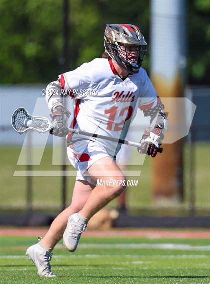 Thumbnail 2 in Half Hollow Hills West vs Farmingdale (Section XI Class A Final) photogallery.