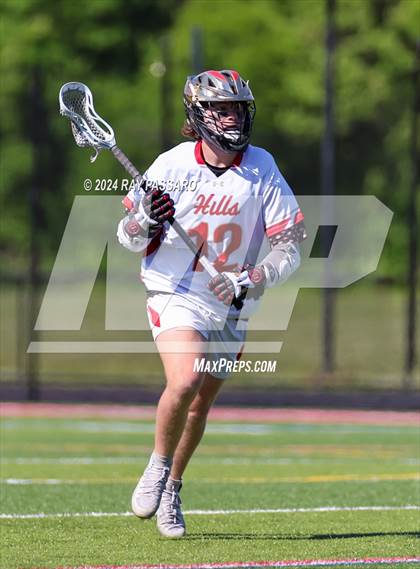 Thumbnail 2 in Half Hollow Hills West vs Farmingdale (Section XI Class A Final) photogallery.