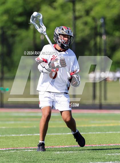 Thumbnail 2 in Half Hollow Hills West vs Farmingdale (Section XI Class A Final) photogallery.