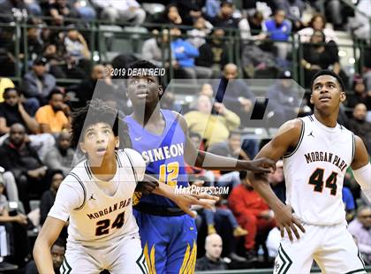 Thumbnail 2 in Morgan Park vs. Simeon (CPS Tournament Semifinal) photogallery.