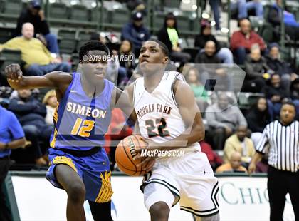 Thumbnail 3 in Morgan Park vs. Simeon (CPS Tournament Semifinal) photogallery.