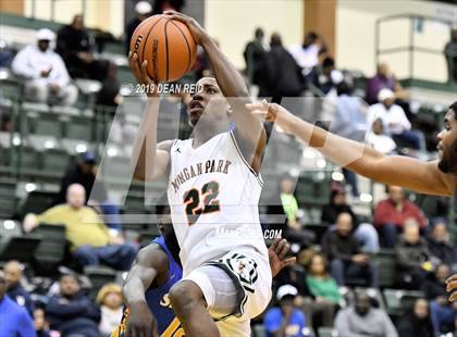 Thumbnail 1 in Morgan Park vs. Simeon (CPS Tournament Semifinal) photogallery.