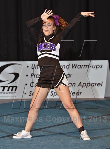 Thumbnail 2 in PIAA Competitive Spirit Championships (Small Squad Cheerbacks) photogallery.
