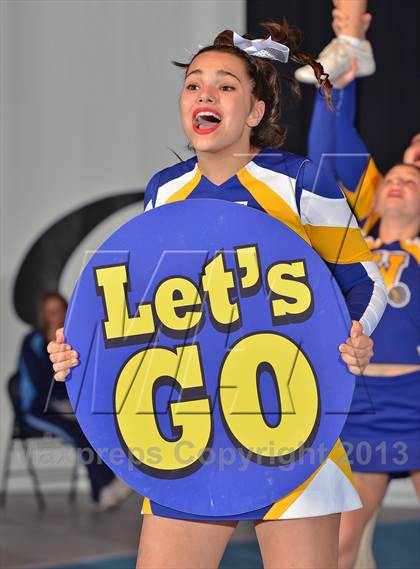 Thumbnail 2 in PIAA Competitive Spirit Championships (Small Squad Cheerbacks) photogallery.