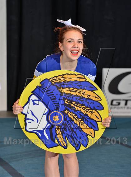 Thumbnail 1 in PIAA Competitive Spirit Championships (Small Squad Cheerbacks) photogallery.