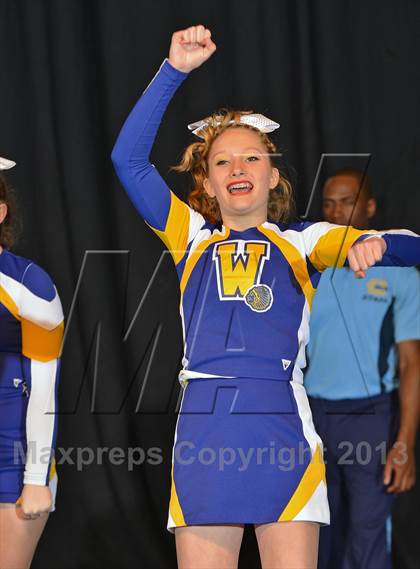 Thumbnail 3 in PIAA Competitive Spirit Championships (Small Squad Cheerbacks) photogallery.